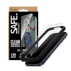 Tvrdené sklo PanzerGlass SAFE na Apple iPhone 17 Pro s inštalačným rámčekom 

 obrázok produktu 7 z 8