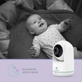 Detská elektronická pestúnka TrueLife NannyCam R5 biela/zelená

 obrázok produktu 6 z 12