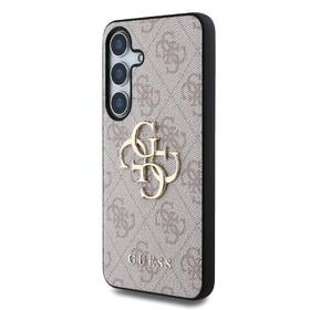 Kryt na mobil Guess PU 4G Metal Logo na Samsung Galaxy S25 ružový

 obrázok produktu 2 z 6