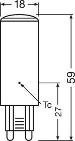 LED žiarovka Osram 3 STEP DIM G9 4W 

 obrázok produktu 3 z 4