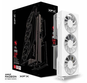 Grafická karta XFX Swift White AMD Radeon RX 9060 XT OC 16GB Triple Fan 

 obrázok produktu 4 z 4