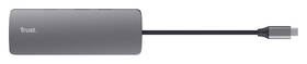 USB Hub Trust Dalyx 8v1 USB-C sivý

 obrázok produktu 7 z 16