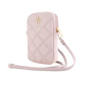 Taštička cez rameno Guess PU Quilted 4G Metal Logo ružová

 obrázok produktu 2 z 4