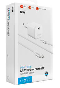 Sieťový adaptér FIXED Mini 65W GaN, USB-C, PD biely

 obrázok produktu 10 z 10