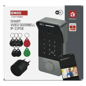 Videozvonček EMOS GOSMART IP-21PoE (keypad) sivý

 obrázok produktu 11 z 16