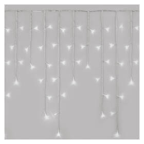 Vianočné osvetlenie EMOS 300 LED cencúle, 5 m, vonkajšie aj vnútorné, studená biela, ovládač, programy, časovač 

 obrázok produktu 1 z 8