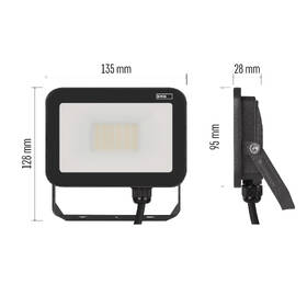 Reflektor EMOS INOVO 20W 2200LM IP65 NW čierny

 obrázok produktu 6 z 10