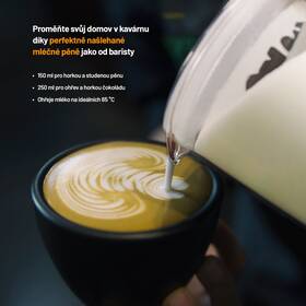Automatický speňovač mlieka Lauben Glass Milk Frother 600BG čierny/sklo

 obrázok produktu 7 z 11