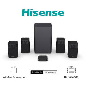 Soundbar Hisense HT Saturn čierny

 obrázok produktu 8 z 9