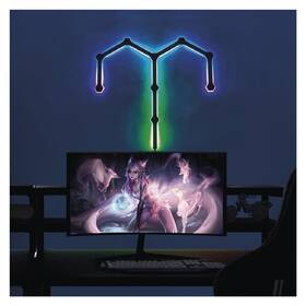 Nástenné svietidlo EMOS GoSmart, 34 W, RGB Lines (9 ks) čierne

 obrázok produktu 8 z 9