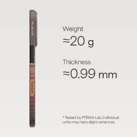 Kryt na mobil Pitaka Ultra-Slim Sunset na Apple iPhone 17 Pro Max hnedý/oranžový

 obrázok produktu 8 z 9