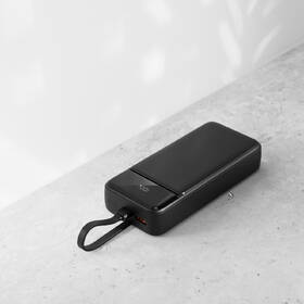 Powerbank Spello by Epico ForcePack 20000mAh, s integrovanými káblami SP21 čierna

 obrázok produktu 2 z 4