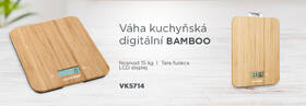 Kuchynská váha Concept VK5714 BAMBOO, digitálny, 15 kg 

 obrázok produktu 7 z 7