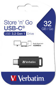 USB flashdisk Verbatim 32 GB USB-C 3.2 čierny

 obrázok produktu 6 z 6