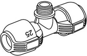 T-spojka Gardena 901018101 25 mm 3/4" čierna/sivá

 obrázok produktu 2 z 2