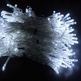 Vianočné osvetlenie ColorWay vnútorné, 300 LED, 3× 3m, 220–240V AC, studená biela 

 obrázok produktu 6 z 18