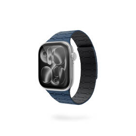 Remienok Epico Magnetic+ Silicone na Apple Watch SE (44mm)/Series 1-9 (42/44/45mm) 10-11 (46mm)/Ultra (49mm) modrý

 obrázok produktu 1 z 3