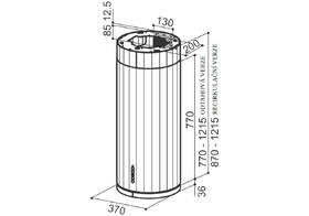 Odsávač pár Faber CORINTHIA ISOLA WH MATT/TS A37 biely

 obrázok produktu 3 z 3