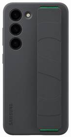 Kryt na mobil Samsung Silicone Grip s pútkom na Galaxy S23 čierny

 obrázok produktu 1 z 3