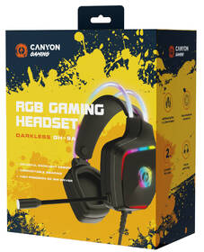 Headset Canyon Darkless GH-9A, RGB, USB-A/jack 3,5 mm čierny

 obrázok produktu 13 z 13
