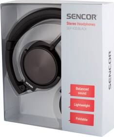 Slúchadlá Sencor SEP 433 čierna

 obrázok produktu 1 z 1