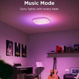 LED stropné svietidlo Govee RGBICWW Smart duálny, 2400lm, 30cm, Matter biele

 obrázok produktu 6 z 7