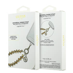 Pútko Guess Crystals 4G Charm zlaté

 obrázok produktu 3 z 3