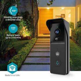Videozvonček Nedis SmartLife WIFICDP21BK čierny

 obrázok produktu 12 z 17