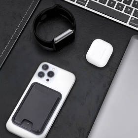 Peňaženka Solight na karty, MagSafe + Find My čierny

 obrázok produktu 7 z 9