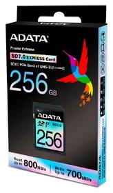 Pamäťová karta ADATA Premier Extreme SDXC 256GB, SD7.0, UHS-I (800R/700W) čierna

 obrázok produktu 3 z 3