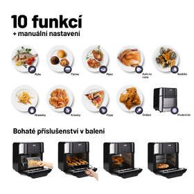 Fritéza teplovzdušná Lauben Air Fryer Oven 1500SB 

 obrázok produktu 12 z 16