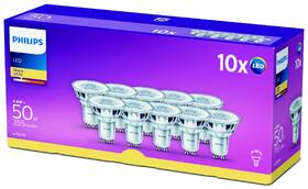 LED žiarovka Philips 4,6 W, GU10, teplá biela, 10 ks 

 obrázok produktu 2 z 2
