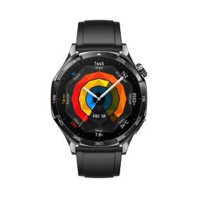 Inteligentné hodinky Huawei Watch GT 5 46 mm Active NFC - Black + Black Fluoroelastomer Strap 

 obrázok produktu 2 z 6