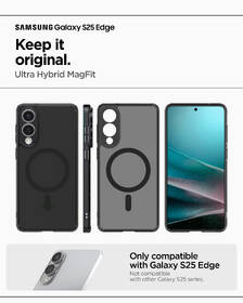 Kryt na mobil Spigen Ultra Hybrid MagSafe na Samsung Galaxy S25 Edge čierny

 obrázok produktu 7 z 12