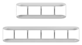 Držiak AKASA Cable Cord Holder, 3x3-port + 2x5-port biely

 obrázok produktu 4 z 6