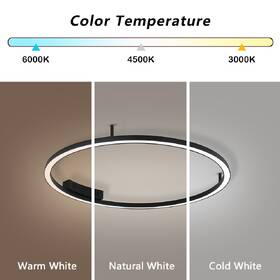 LED stropné svietidlo IMMAX NEO FINO SMART, 80cm 55W 4285lm Zigbee 3,0 s DO, TUYA čierne

 obrázok produktu 4 z 8