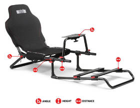 Pretekársky kokpit Next Level Racing GT LITE Junior čierny

 obrázok produktu 6 z 9