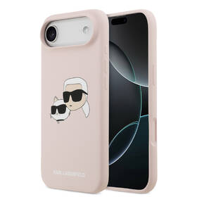 Kryt na mobil Karl Lagerfeld Liquid Silicone Double Heads MagSafe na Apple iPhone Air ružový

 obrázok produktu 1 z 7