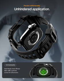 Remienok Spigen Rugged Armor 2 Pro na Apple Watch 42mm čierny

 obrázok produktu 15 z 16