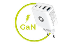 Nabíjačka do siete Mobile Origin GaN 40W 2xUSB-C/2xUSB-A biela

 obrázok produktu 8 z 14