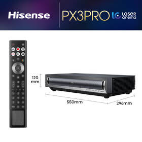 Laser TV Hisense PX3-Pro 

 obrázok produktu 2 z 12