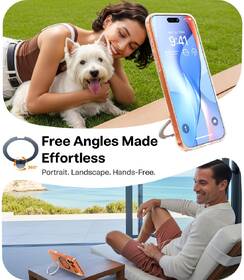Kryt na mobil Torras Ostand Q3 Spin na Apple iPhone 17 Pro Max priehľadný

 obrázok produktu 3 z 6