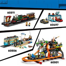 Stavebnica LEGO® City 60496 Donáška pizze s vozidlami 

 obrázok produktu 8 z 9