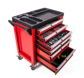 dielenský vozík G21 Cooper 6 red 

 obrázok produktu 8 z 11
