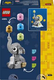 Stavebnica LEGO® Iconic 40814 Slonie mláďa na oblohe 

 obrázok produktu 7 z 9
