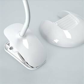 Stolná lampa Solight WO42 2v1, podstavec aj klip, 5W 4000K, 3 farebné kryty 

 obrázok produktu 8 z 9