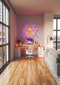 Kryt Nanoleaf Lines Skin, matte black 9 ks 

 obrázok produktu 3 z 6