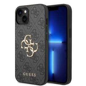Kryt na mobil Guess 4G Metal Logo na Apple iPhone 15 sivý

 obrázok produktu 3 z 4
