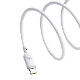 Kábel Baseus Silky USB/USB-C, 100W, 1m biely

 obrázok produktu 2 z 7
