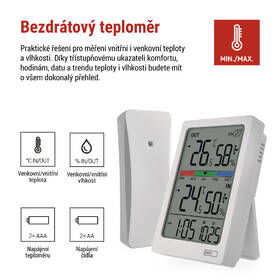Teplomer EMOS E0558W biely

 obrázok produktu 8 z 13